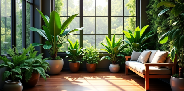 Éveillez vos sens avec une oasis de verdure chez vous