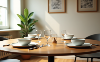 Quelle table choisir pour une petite salle à manger
