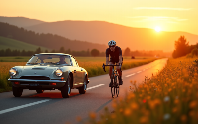 Explorez l'harmonie entre deux roues et quatre roues