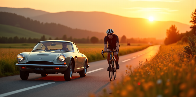 Explorez l'harmonie entre deux roues et quatre roues