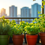 Comment intégrer un mini-potager dans un espace urbain réduit