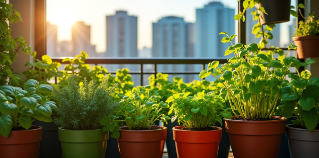 Comment intégrer un mini-potager dans un espace urbain réduit