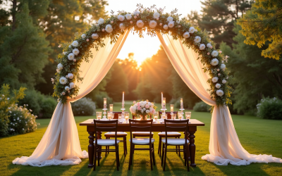 Idées créatives pour une décoration de mariage inoubliable