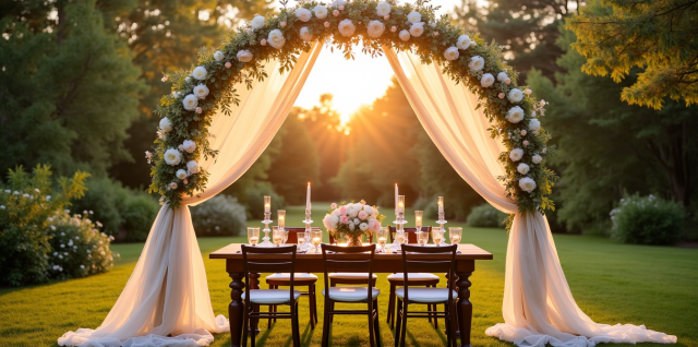Idées créatives pour une décoration de mariage inoubliable