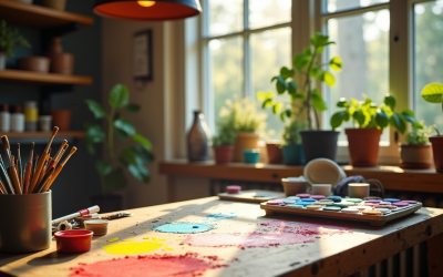 Découvrir l'atelier maison : une exploration créative unique