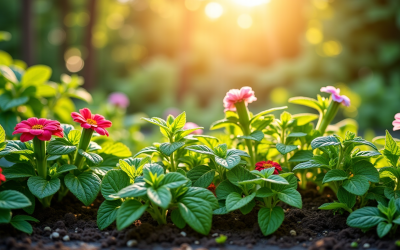 Comment associer les plantes pour favoriser la croissance naturelle