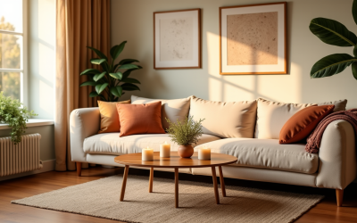 Créez une ambiance chaleureuse avec des idées déco simples