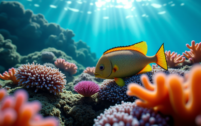 Les secrets du camouflage chez les poissons marins