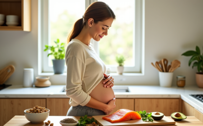 les oméga 3 pendant la grossesse : un allié pour le développement du bébé