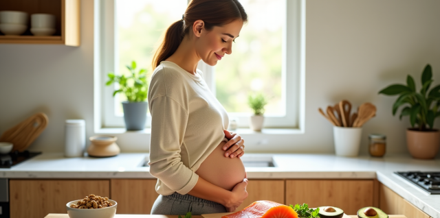 les oméga 3 pendant la grossesse : un allié pour le développement du bébé