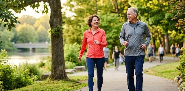 une marche régulière