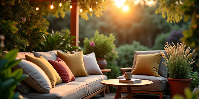 Comment créer un coin détente chaleureux dans son jardin ?